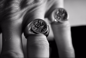 Striking Large Signet Ring | THE HUNT NYC — THE HUNT NYC